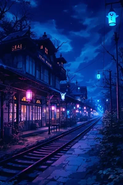 幽灵车站 海报